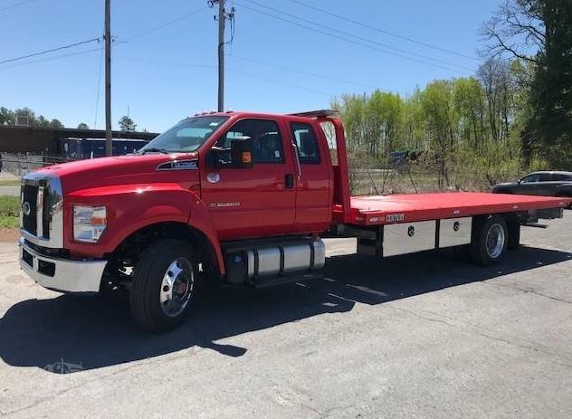 Flatbed Tow Truck